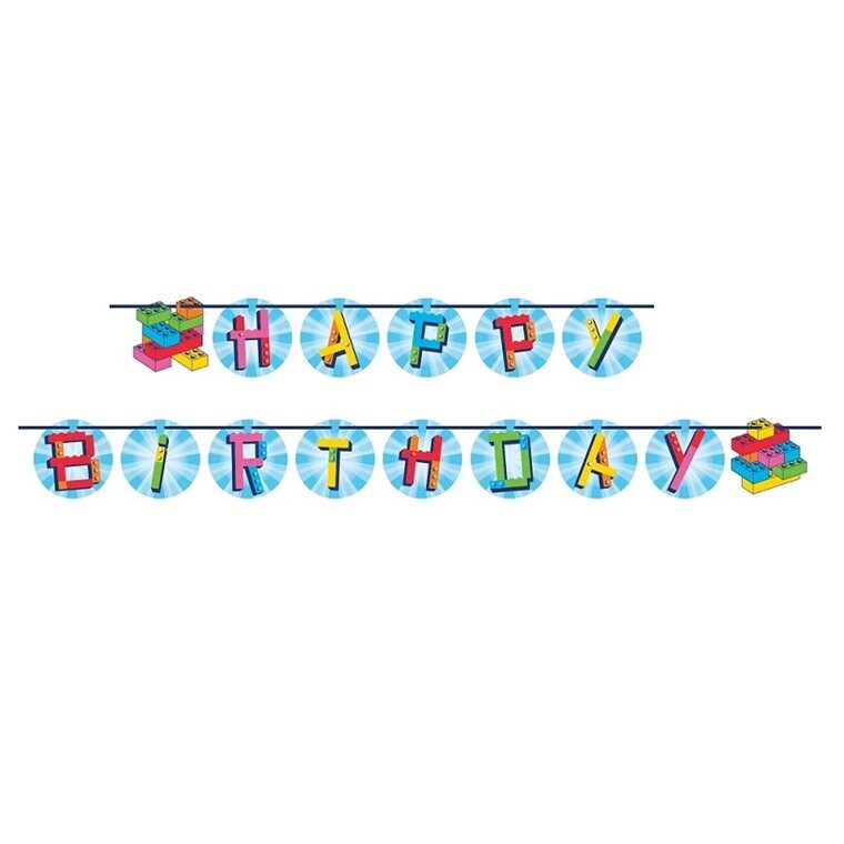 Product Image for Block Party - Girlang Happy Birthday 295 cm