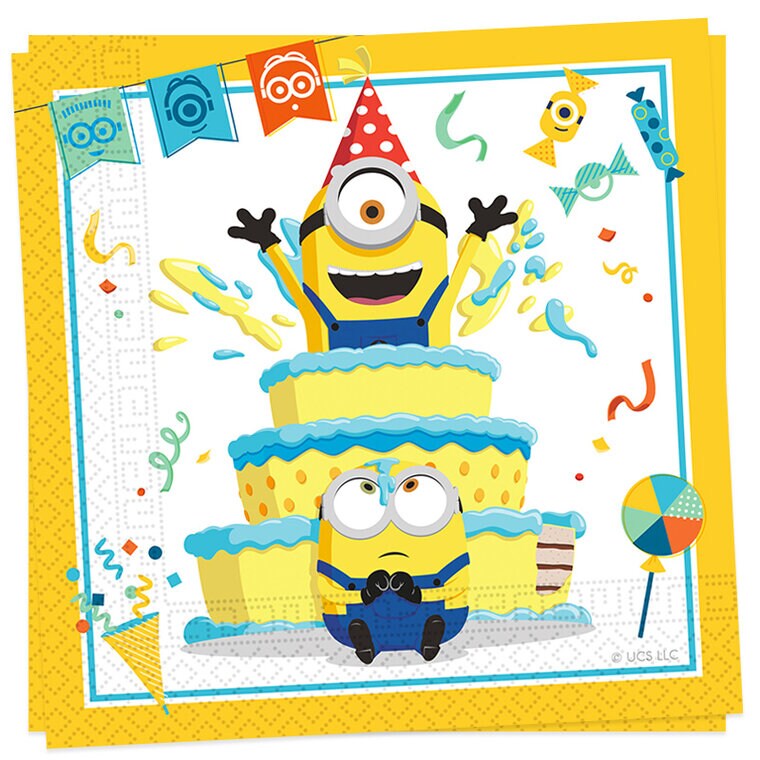 Product Image for Minions - Servetter 20-pack