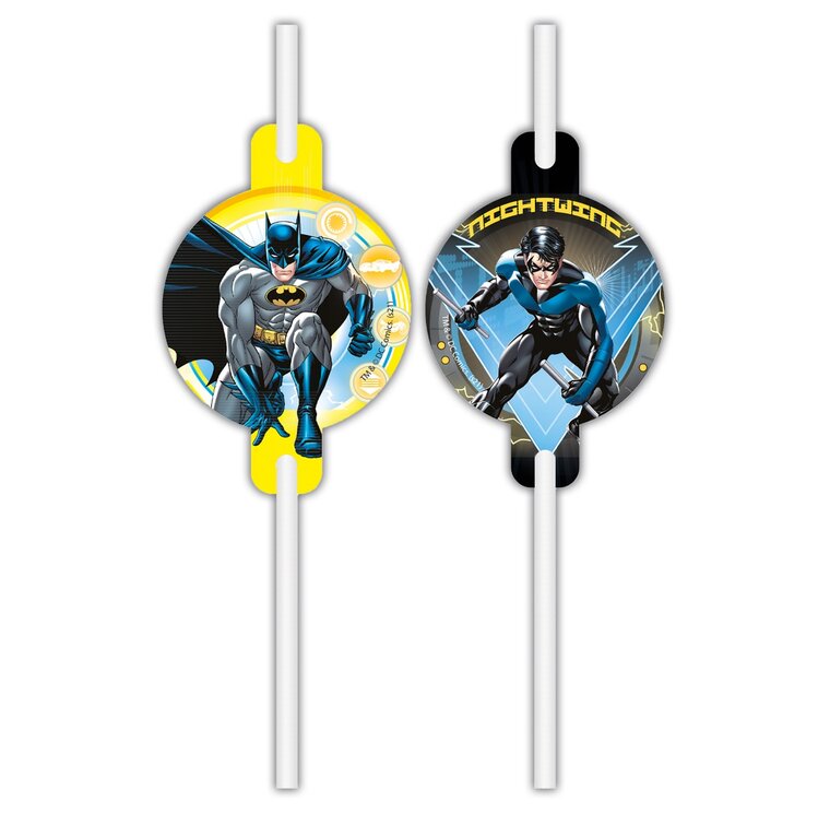 Product Image for Batman - Pappsugrör 4-pack