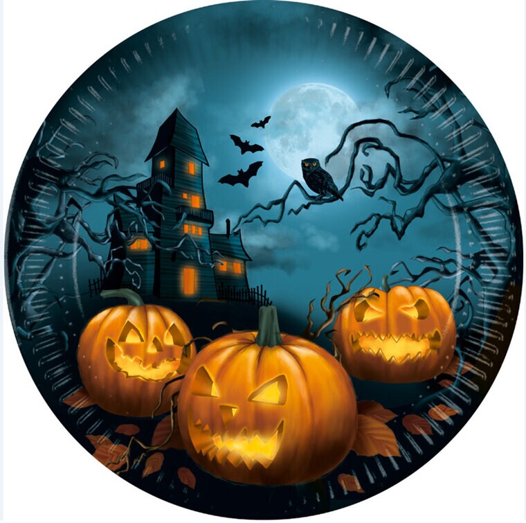Product Image for Halloween Sensations - Tallrikar 8-pack