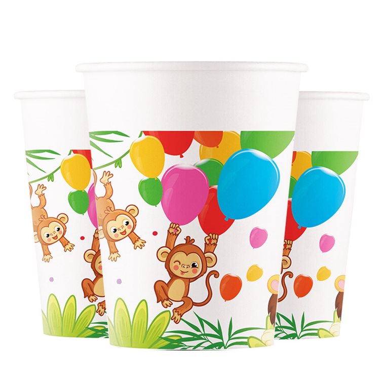Product Image for Jungle Balloons - Pappmuggar 8-pack
