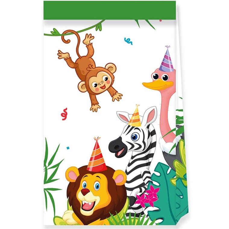 Product Image for Jungle Balloons - Kalaspåsar i papper 4-pack