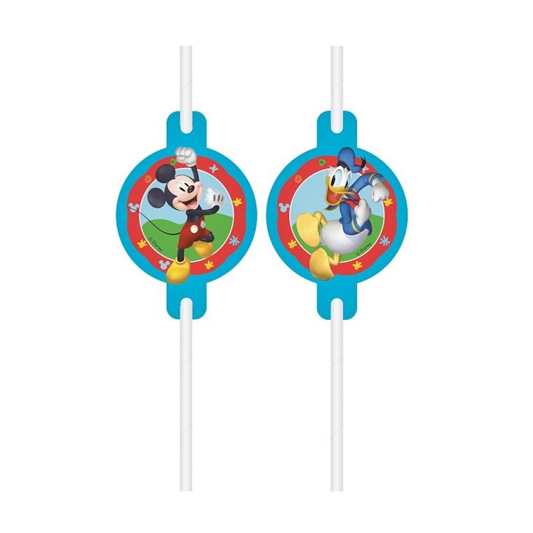 Product Image for Musse Pigg - Pappsugrör 4-pack