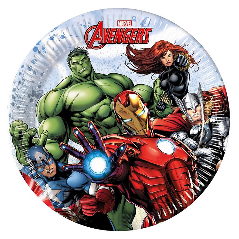 Product Image for Avengers - Assietter 8-pack