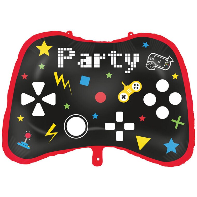 Product Image for Gaming Party - Folieballong Spelkontroll med ballongvikt
