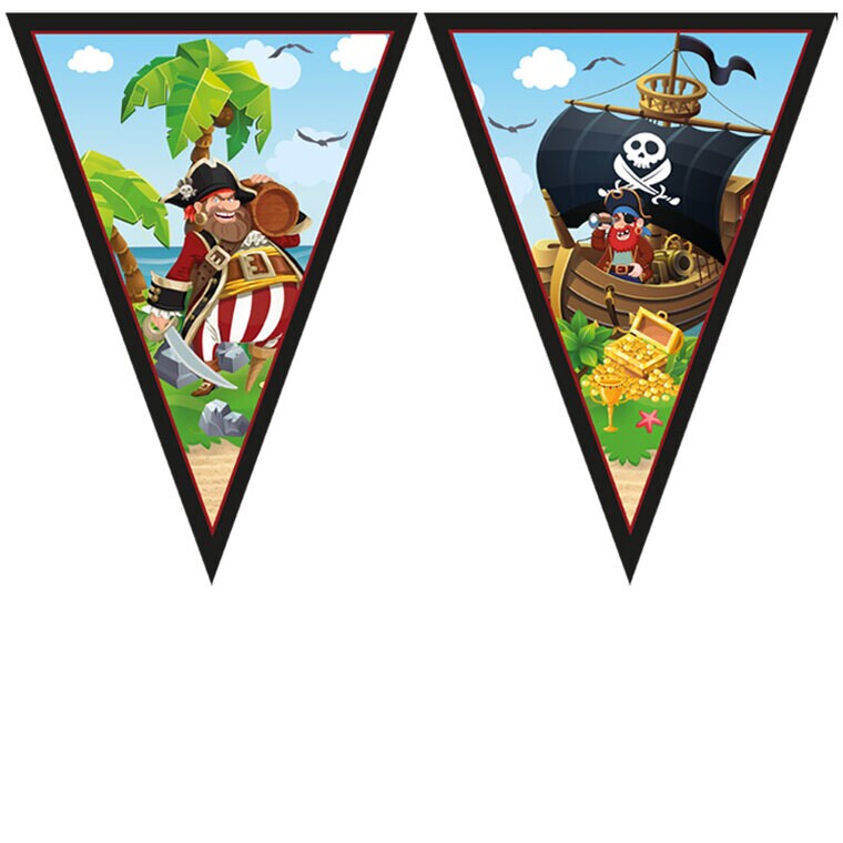 Product Image for Pirates Island - Flaggirlang 230 cm