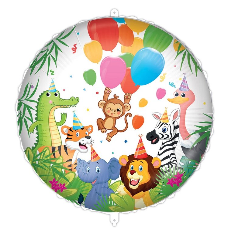 Product Image for Jungle Balloons - Folieballong med ballongvikt 46 cm