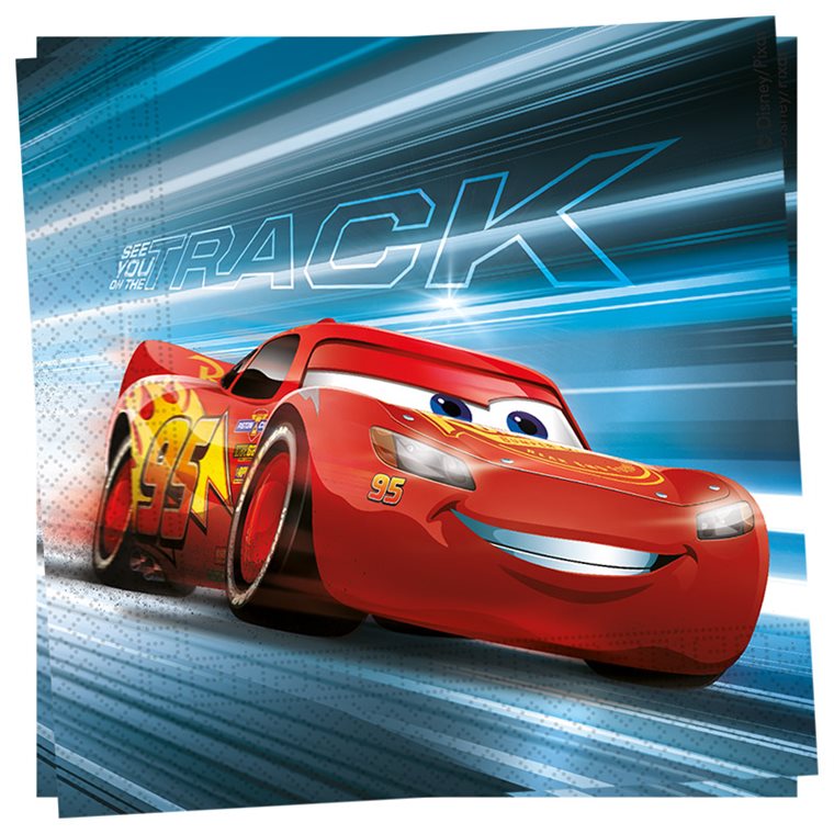 Product Image for Disney Bilar - Servetter 20-pack