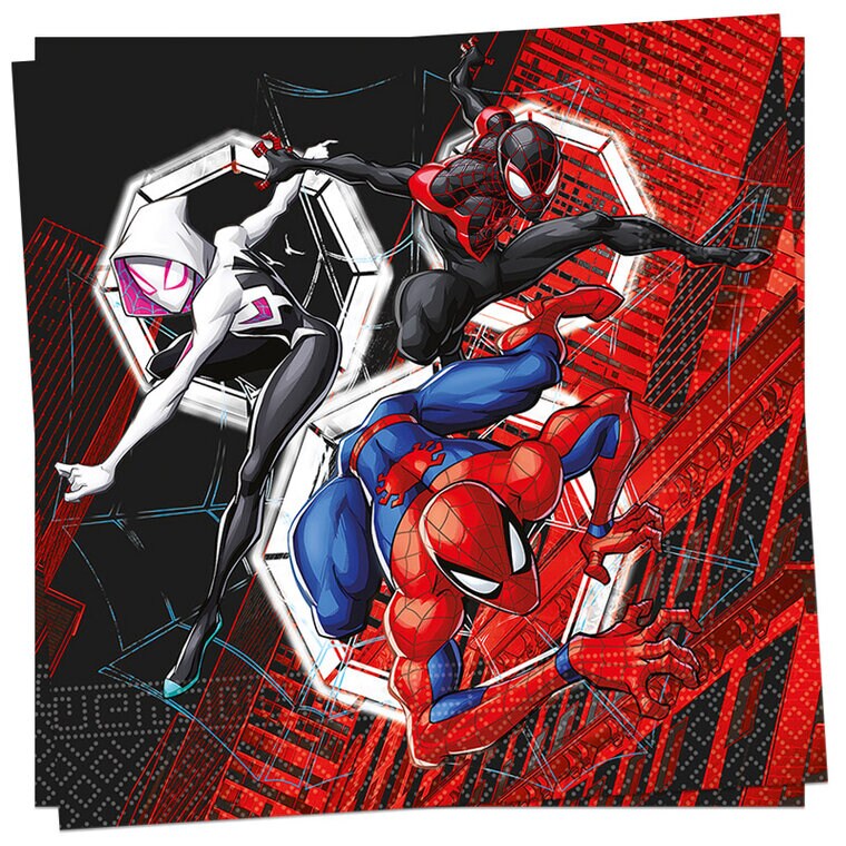 Product Image for Spider-Man Servetter 20-pack
