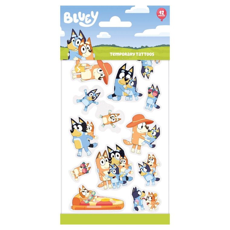 Product Image for Tatueringar - Bluey 12-pack