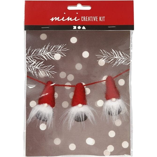 Product Image for DIY Pysselkit - Jultomtar på snöre