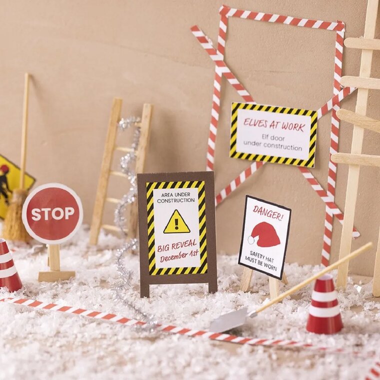 Product Image for Julpyssel till Nissens dörr - Byggarbete