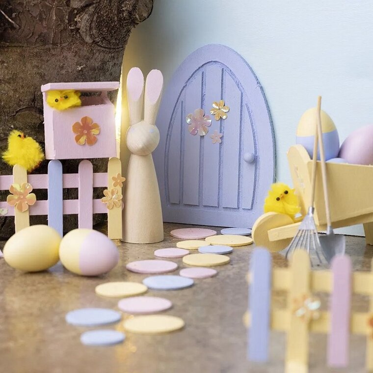 Product Image for DIY Pysselkit - Påskharens dörr