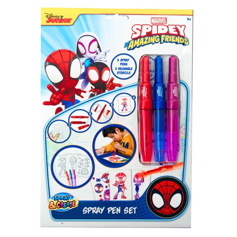 Product Image for Spidey Spraypennor och stenciler
