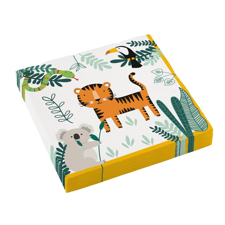 Product Image for Safaridjur - Servetter 16-pack
