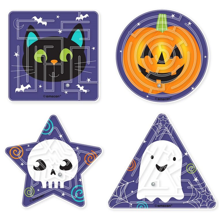 Product Image for Halloween Labyrintspel 4-pack