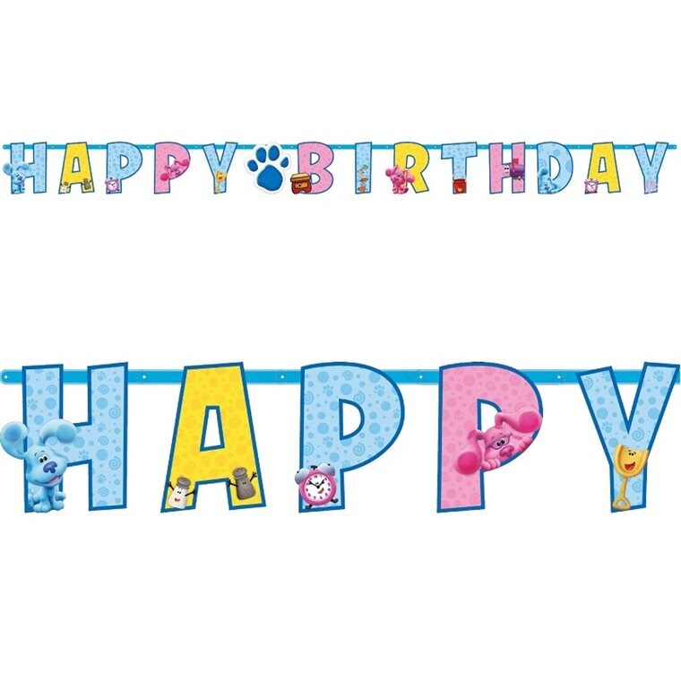 Product Image for Blues Clues - Girlang Happy Birthday 170 cm