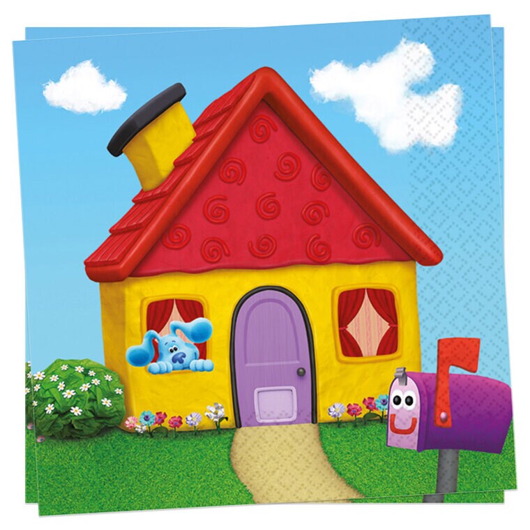 Product Image for Blues Clues - Servetter 16-pack