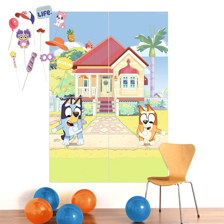 Product Image for Bluey - Väggdekorationer 6 delar