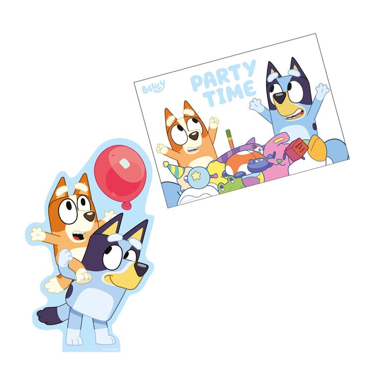 Product Image for Bluey - Inbjudningskort 8-pack