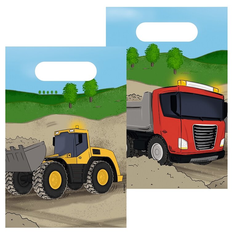 Product Image for Construction - Kalaspåsar 8-pack