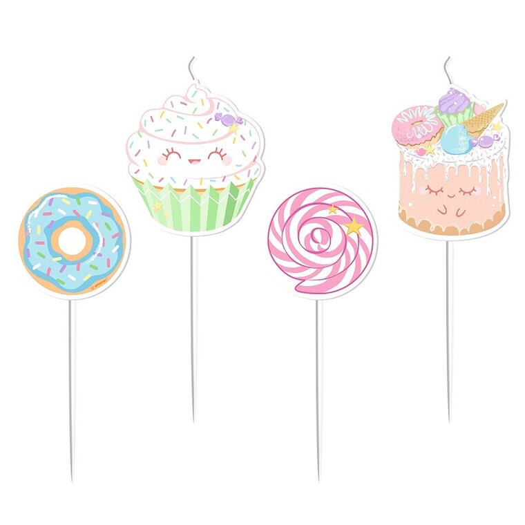 Product Image for Crazy Cake - Tårtljus 4-pack