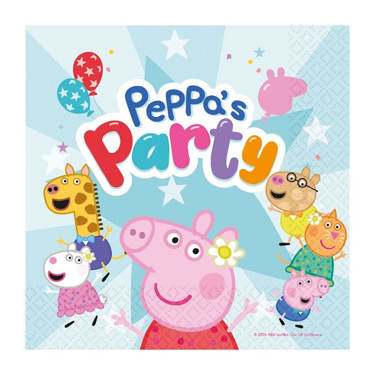 Product Image for Peppa Pig Birthday - Servetter 16-pack