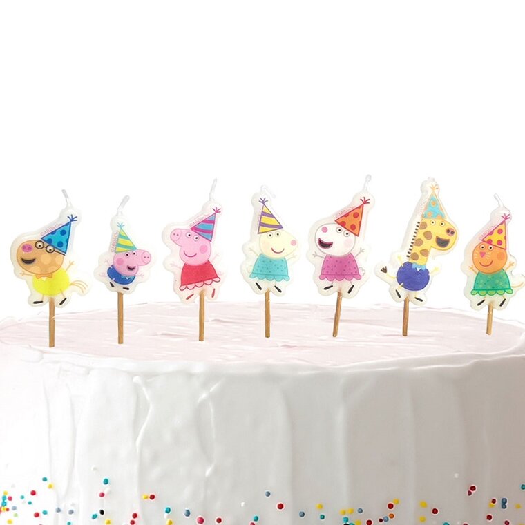 Product Image for Peppa Pig Birthday - Tårtljus 7-pack