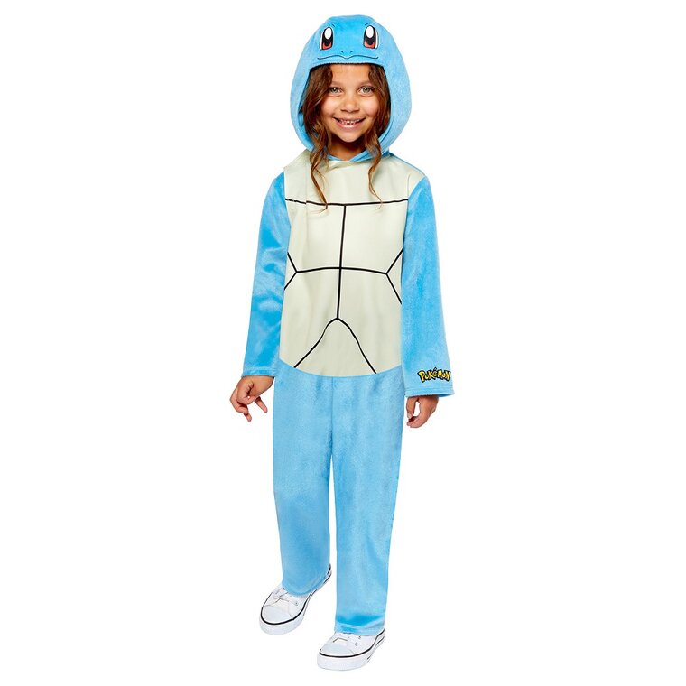 Product Image for Pokémon Squirtle Jumpsuit Maskeraddräkt Barn 6-8 år (116-128 cm)