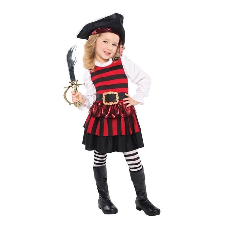 Product Image for Pirattjej Maskeraddräkt Barn 3-6 år