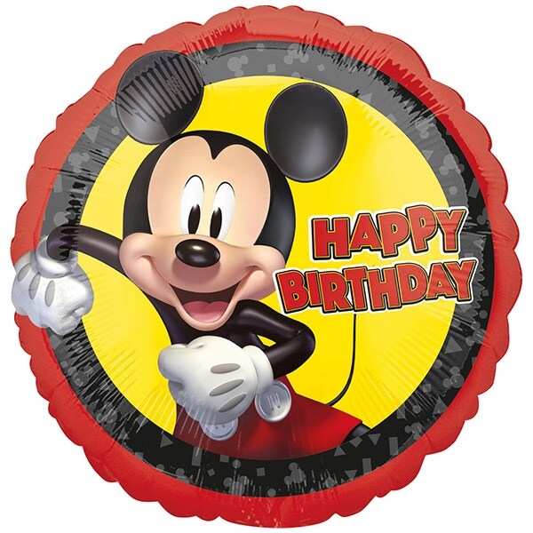 Product Image for Musse Pigg - Folieballong Happy Birthday 43 cm