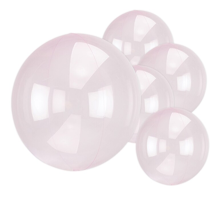 Product Image for Clearz Crystal, Ljusrosa ballong 1-pack