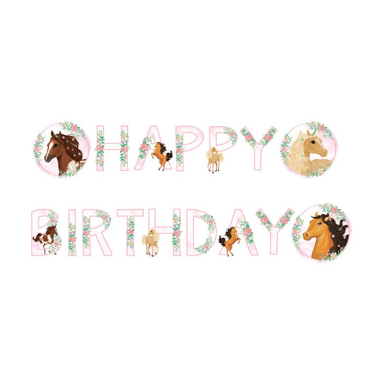 Product Image for Beautiful Horses, Girlang Happy Birthday