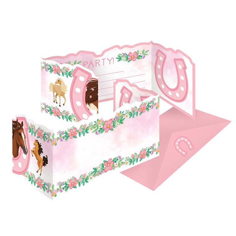 Product Image for Beautiful Horses - Inbjudningskort 8-pack