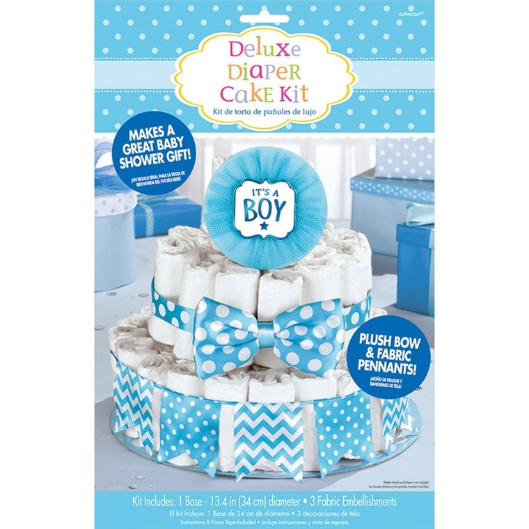 Product Image for DIY Blöjtårta, Blå