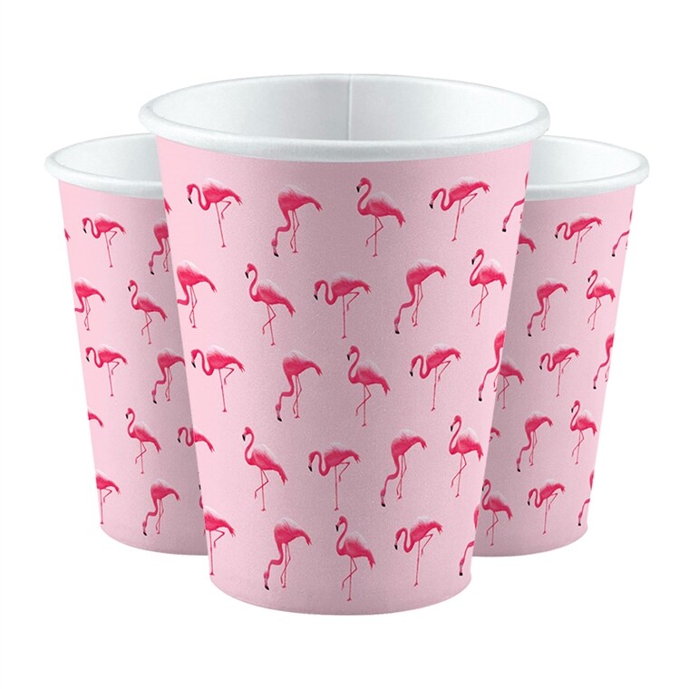 Product Image for Flamingo Paradise, Muggar 8-pack