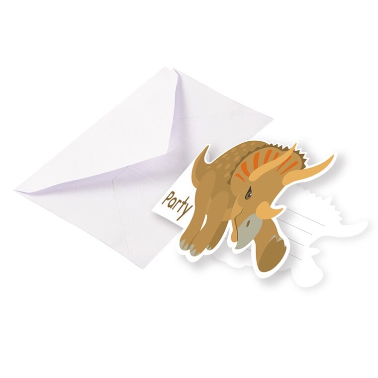 Product Image for Happy Dinosaur - Inbjudningskort 8-pack
