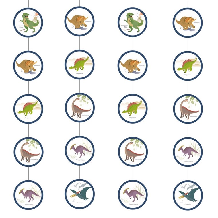 Product Image for Happy Dinosaur - Hängande dekorationer 4-pack