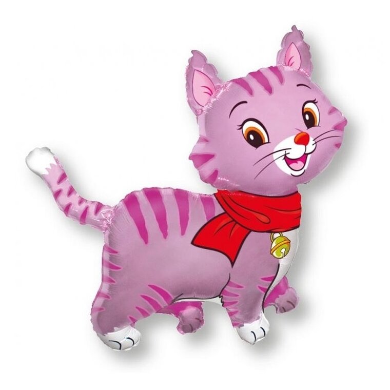 Product Image for Folieballong - Rosa katt 61 cm