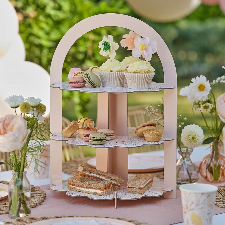 Product Image for Pink Floral - Afternoon Tea Kakställning