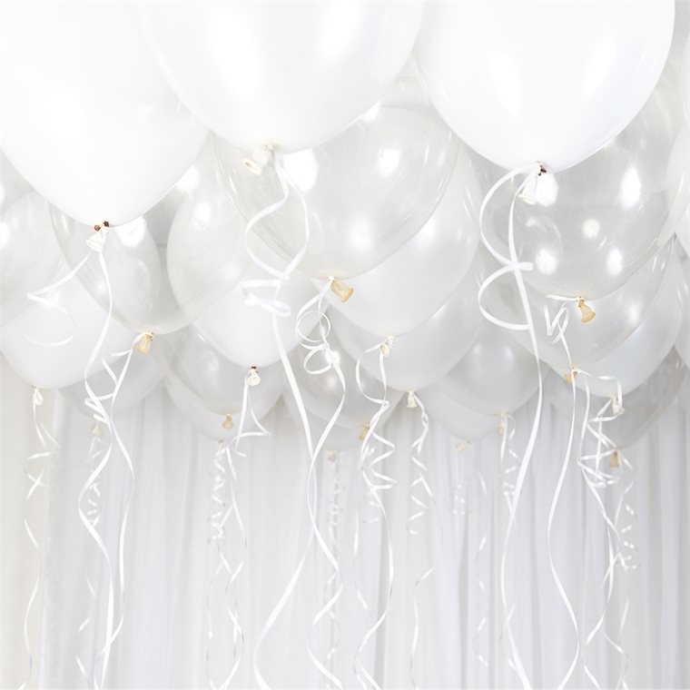 Product Image for Ballongkit till tak - Vit