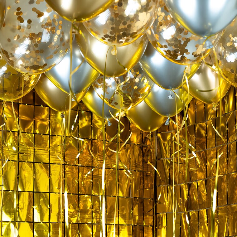 Product Image for Ballongkit till tak - Guld Glamour