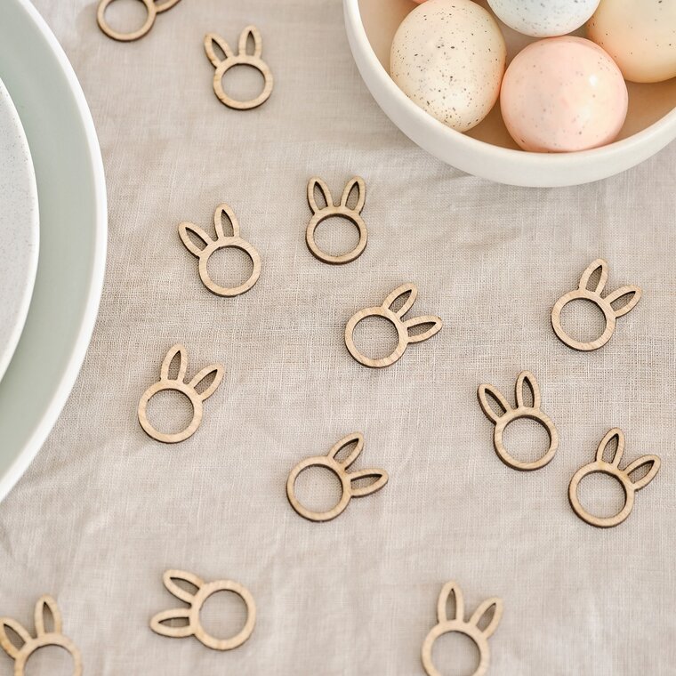 Product Image for Påskhare konfetti i trä