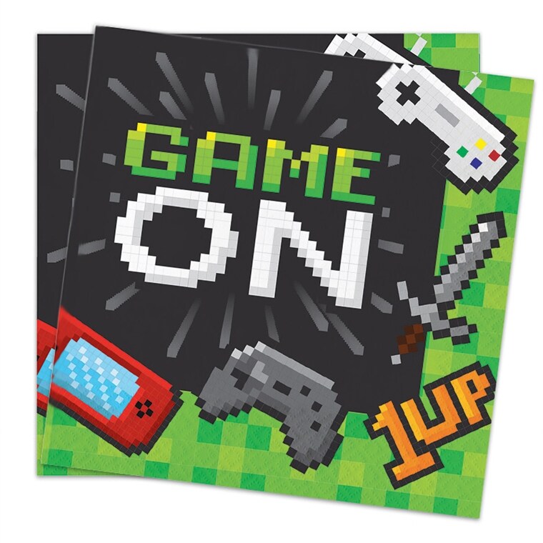 Product Image for Gaming Party - Servetter 16-pack