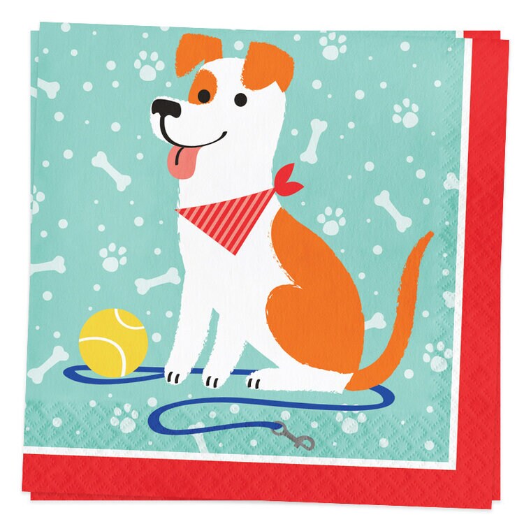 Product Image for Dog Party - Servetter 16-pack