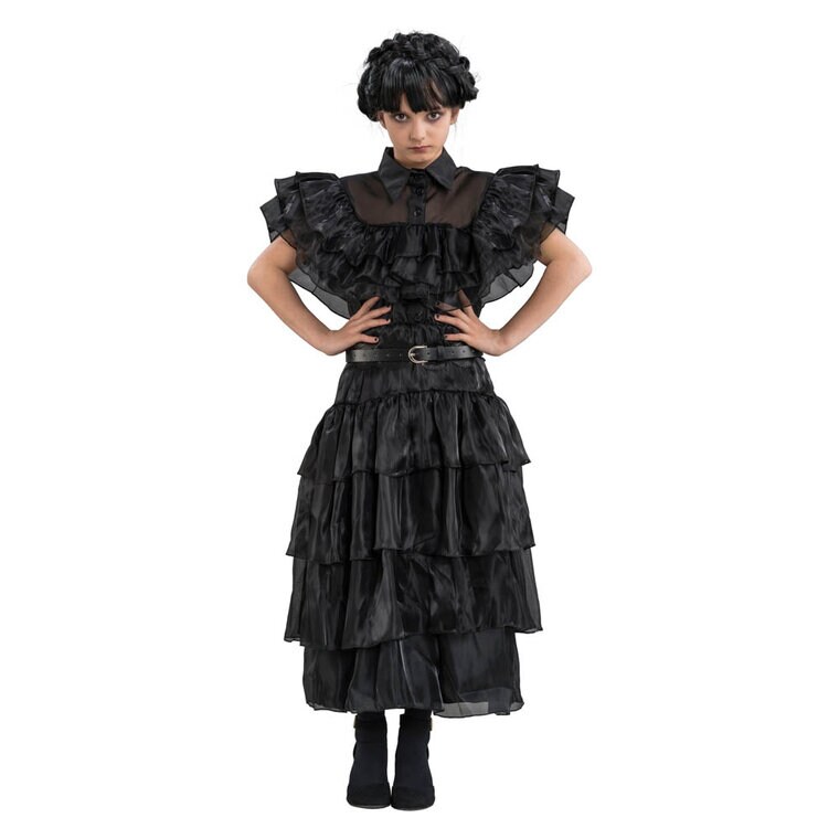 Product Image for Wednesday Prom Night Maskeraddräkt 10-12 år