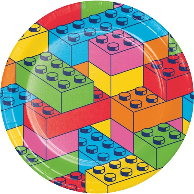 Product Image for Block Party - Tallrikar 8-pack
