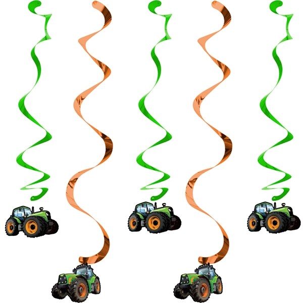 Product Image for Tractor Time - Hängande Swirl Dekorationer