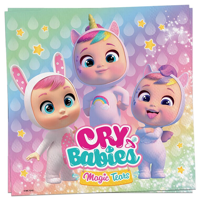 Product Image for Cry Babies - Servetter 20-pack