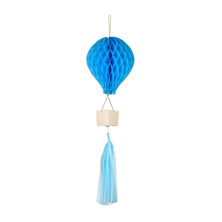 Product Image for Honeycomb - Luftballong Blå